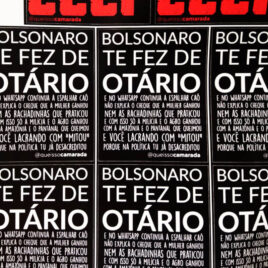 Adesivo Bolsonaro te fez de otário